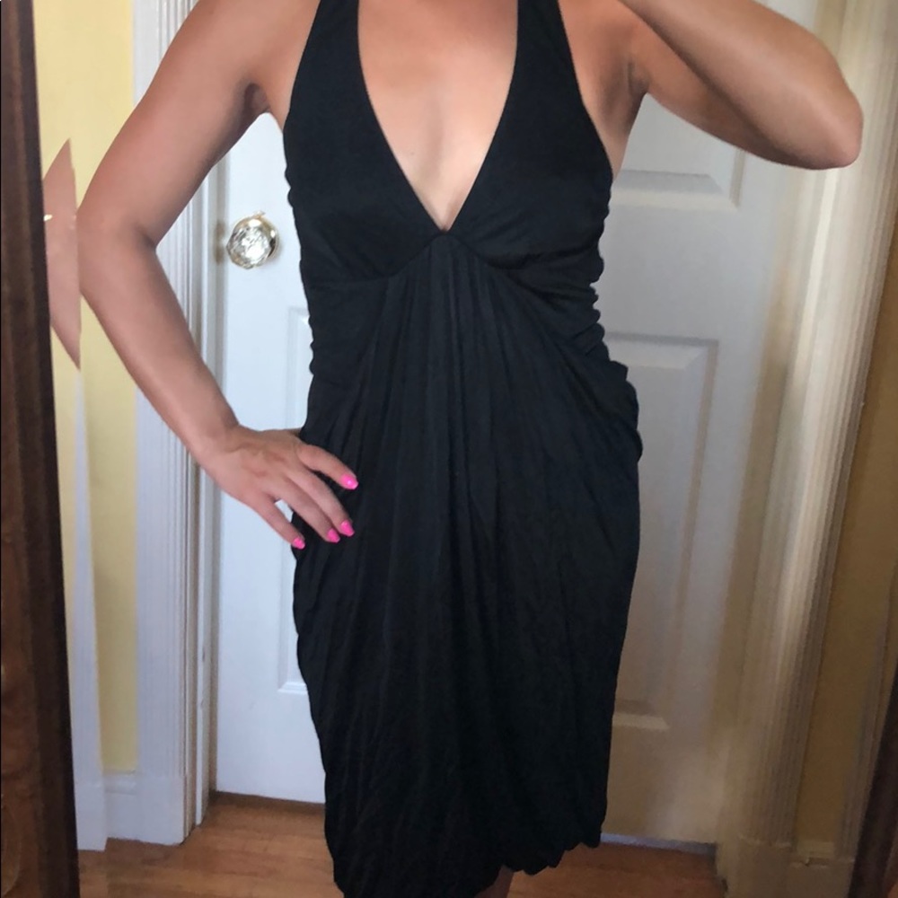 Yigal Azrouel black dress